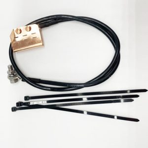 Lightning-proof earthing cable grounding kit for RRU power cable