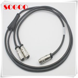 AISG Ret Control Cable Din Type 1 To 2 AISG Splitter Cable For RRU And RCU