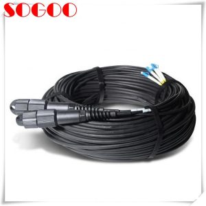 PDLC to DLC Outdoor Armoured Fiber Optic Patch cable for RRU BBU