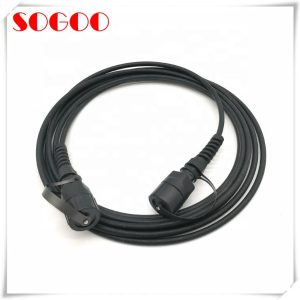 Outdoor ODVA FTTA Jumper with SC / LC / MPO Connectors with armored tactical fiber cable