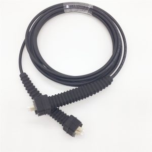 Armored fiber patch cable with NSN LC Connector