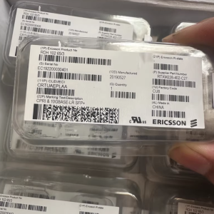 Original Ericsson Optical Transceivers SFPs RDH 102 65/3 – CPRI & 10GBASE-LR SFP+