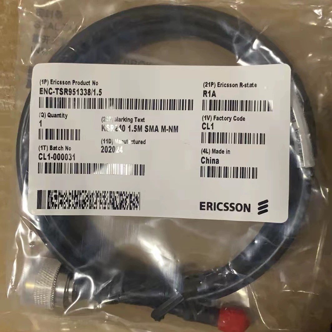 TSR951339TSR95Ericsson TSR951338 Câble SMA M-NM5M10M TSR951339 4 - Ericsson TSR951338 Cable SMA M-NM, 1.5M 5M 10M